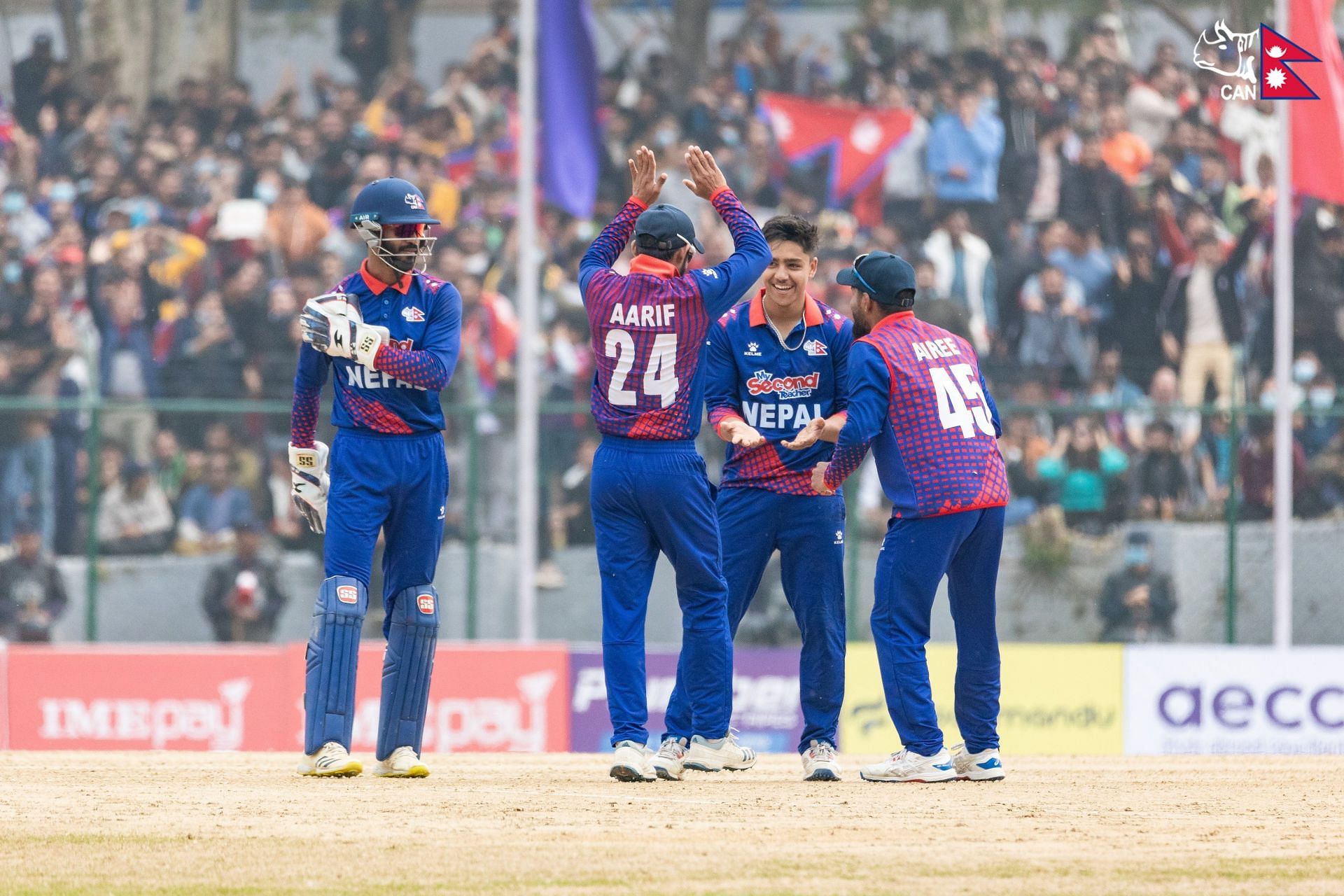 Nepal cricket team. (Credits: Twitter)