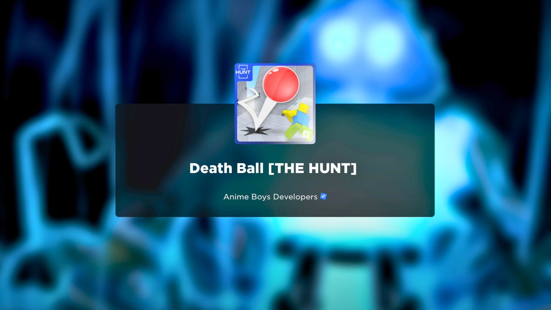 Death Ball Hunt - Roblox The Hunt: First Edition
