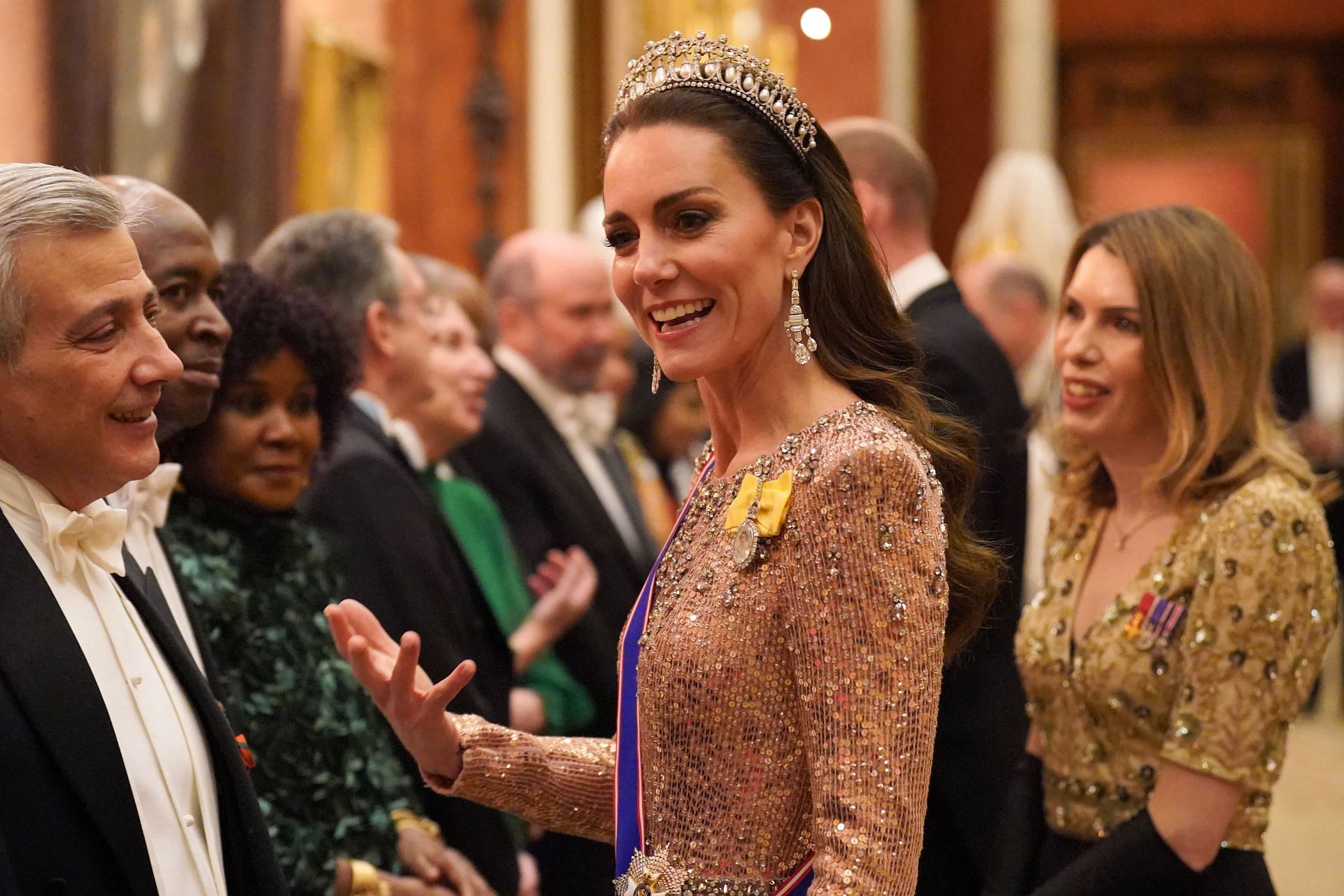 King Charles III And Queen Camilla Host Diplomatic Reception (Source:Getty)