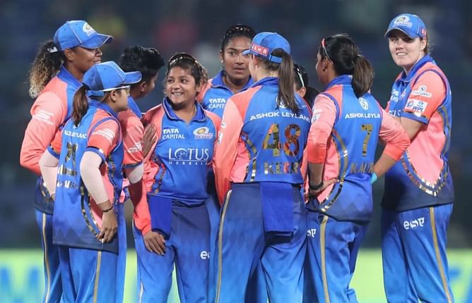 3 landmarks reached during MI's 42-run win vs UPW in Match 14