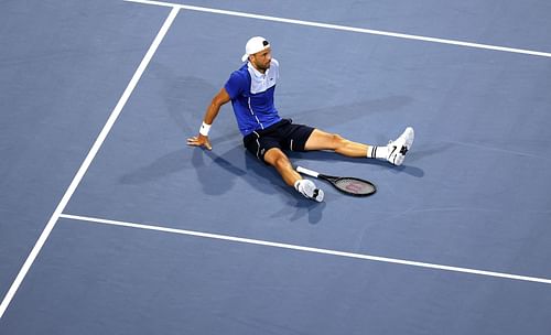 Grigor Dimitrov at the Miami Open.