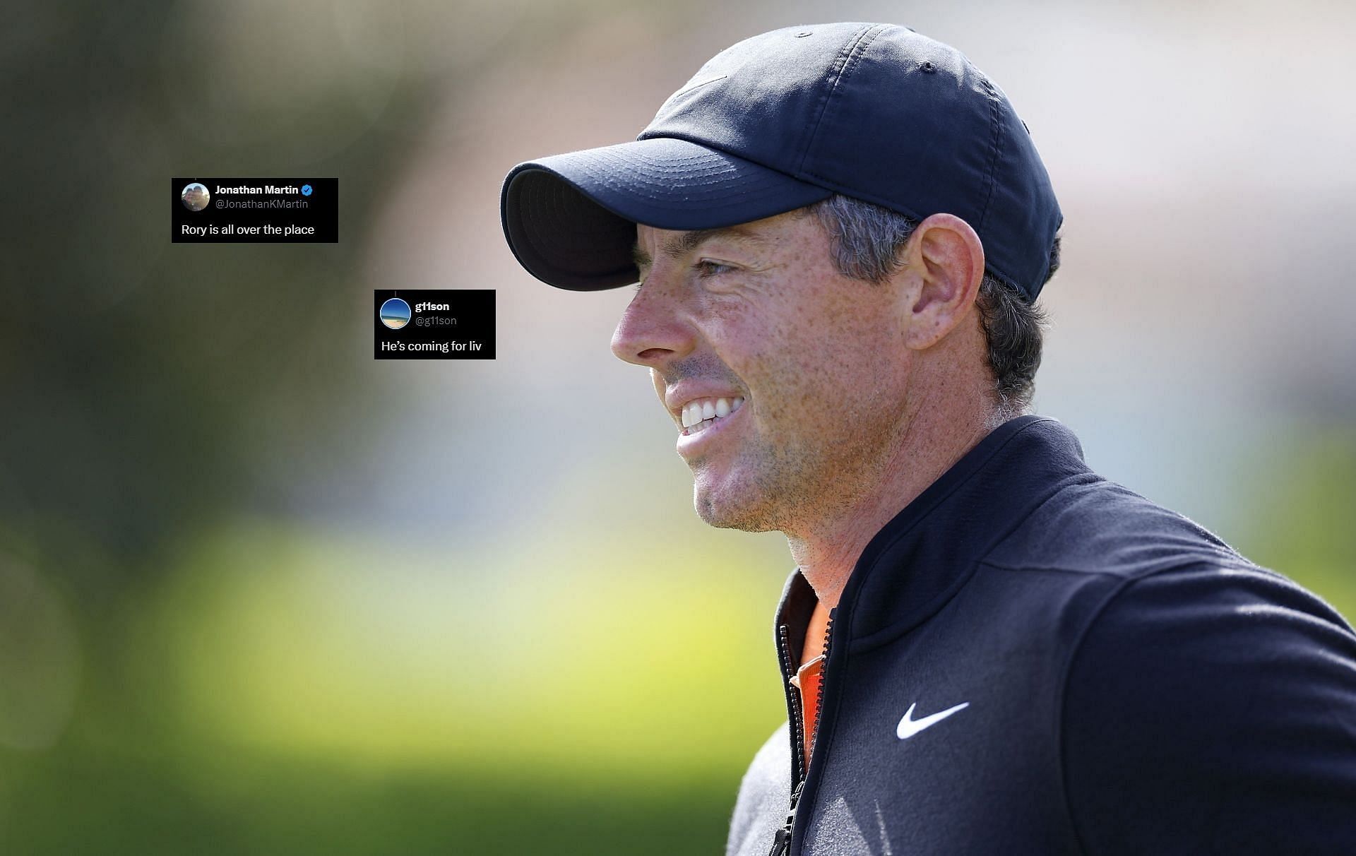 Rory McIlroy dismisses the LIV Golf rumors