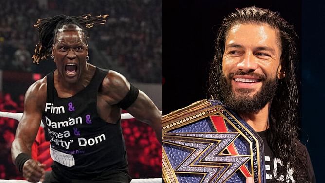 WWE fans lose it after apparently fake "leaked" WrestleMania plans say R-Truth is dethroning Roman Reigns