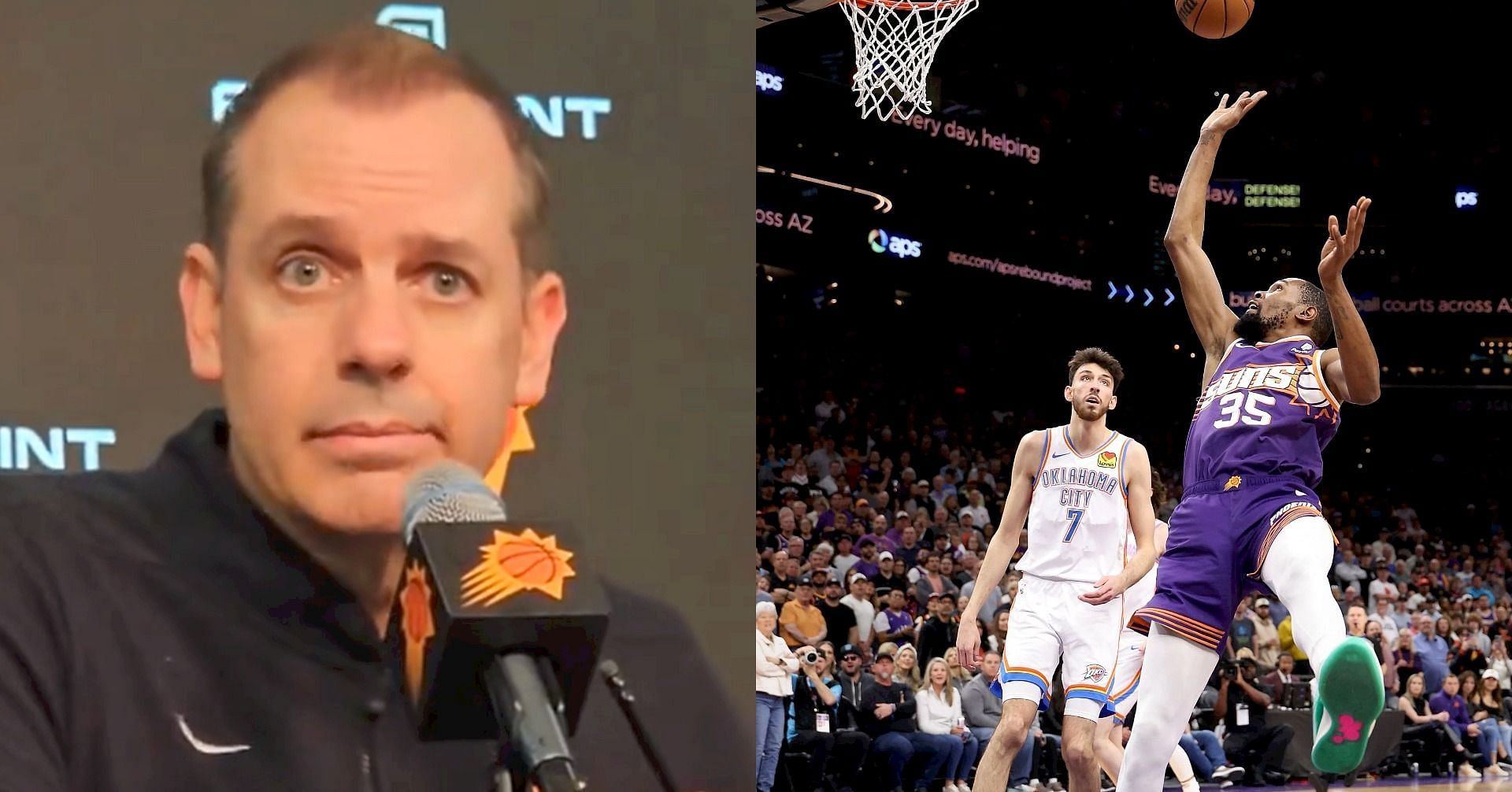 Fouled the s**t out of Kevin Durant": Frank Vogel goes to battle for star  player, berates officials postgame
