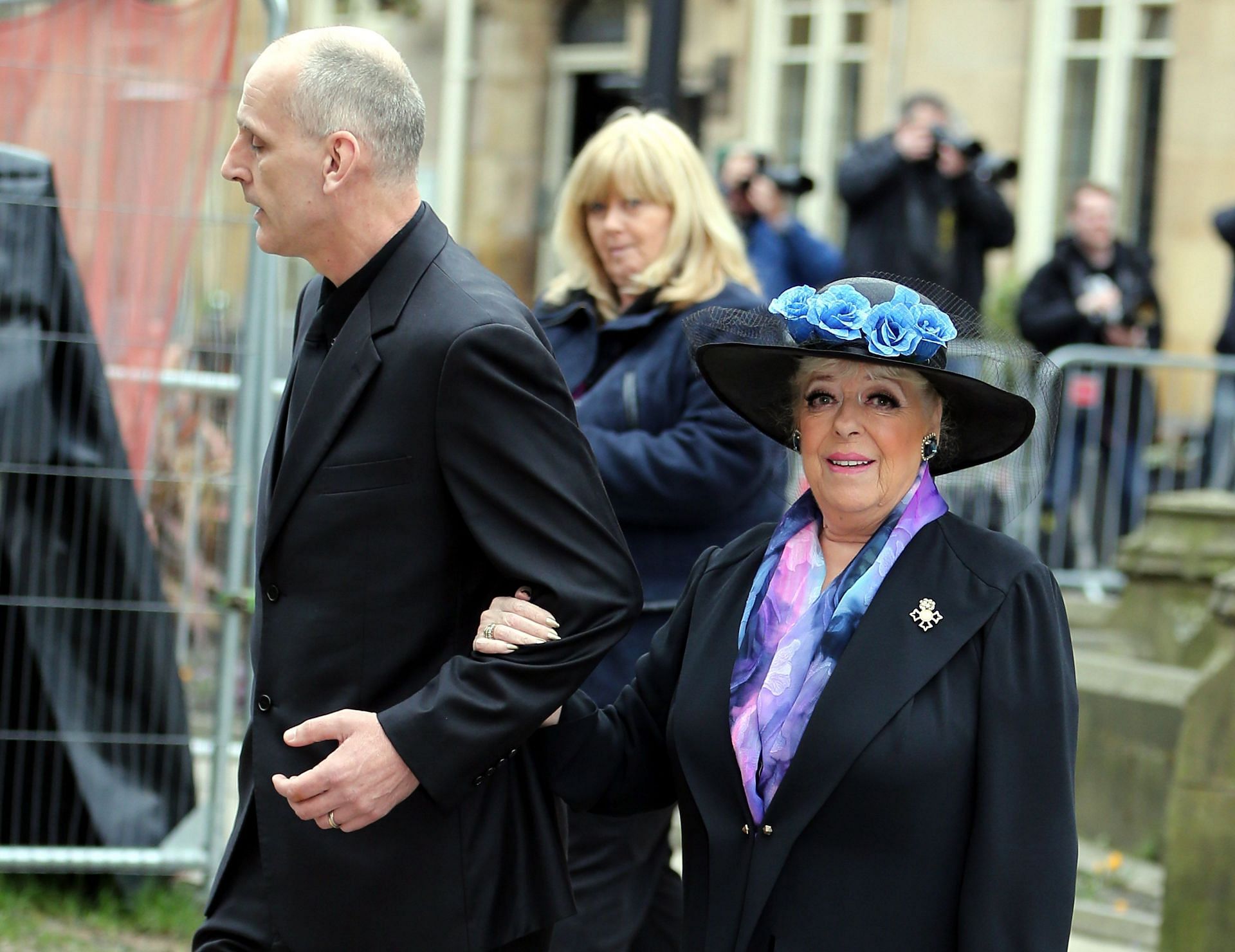 Julie Goodyear and Scott Brand married in 2007 (Image via Getty)