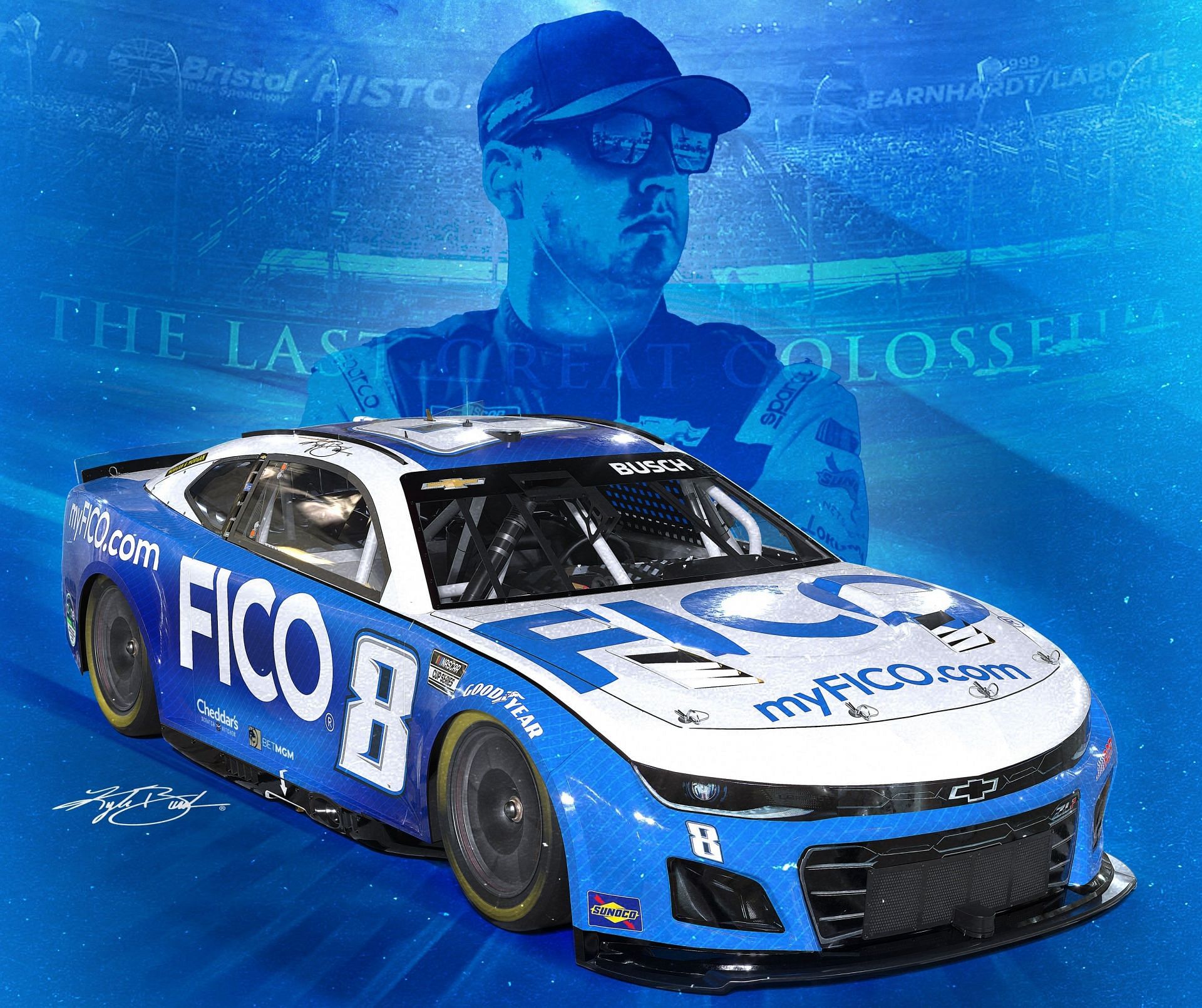 NASCAR Cup Series driver Kyle Busch partners with new sponsor FICO ahead of Bristol Cup race