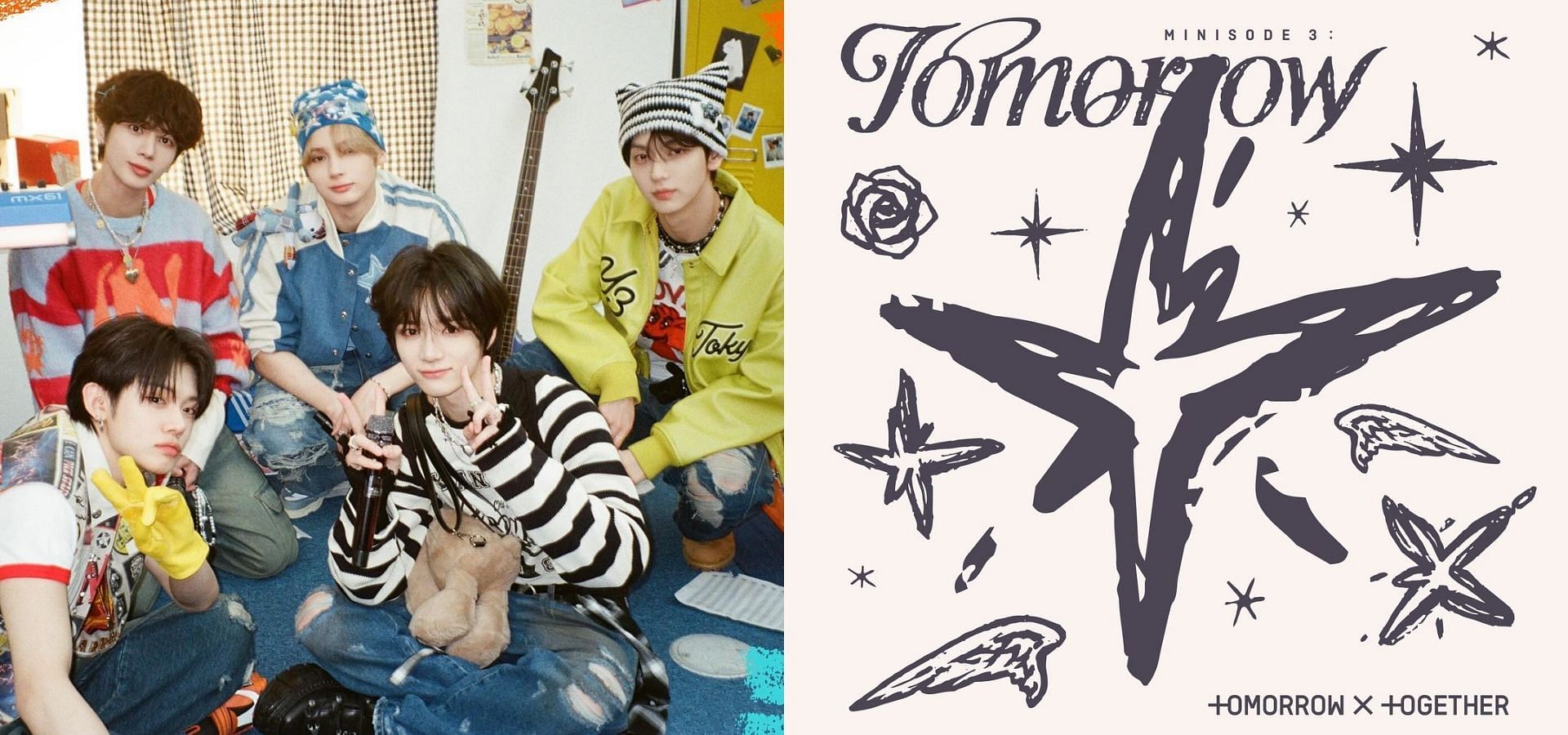 TOMORROW X TOGETHER (images via Instagram/@txt_bighit) 