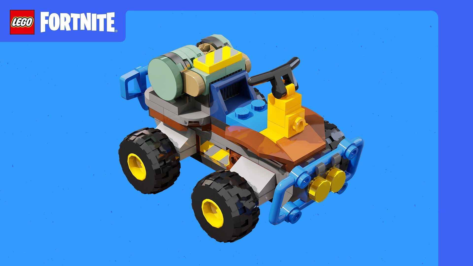 Speeder in LEGO Fortnite (Image via Epic Games)
