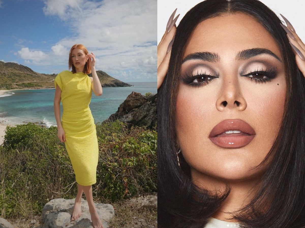 7 Best beauty influencers to follow in 2024 (Image via Instagram/ @hudabeauty, @meredithduxbury)