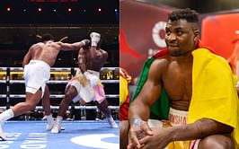 "I didn't feel the punch" - Francis Ngannou reflects on Anthony Joshua's huge right hand that put him on oxygen after KO