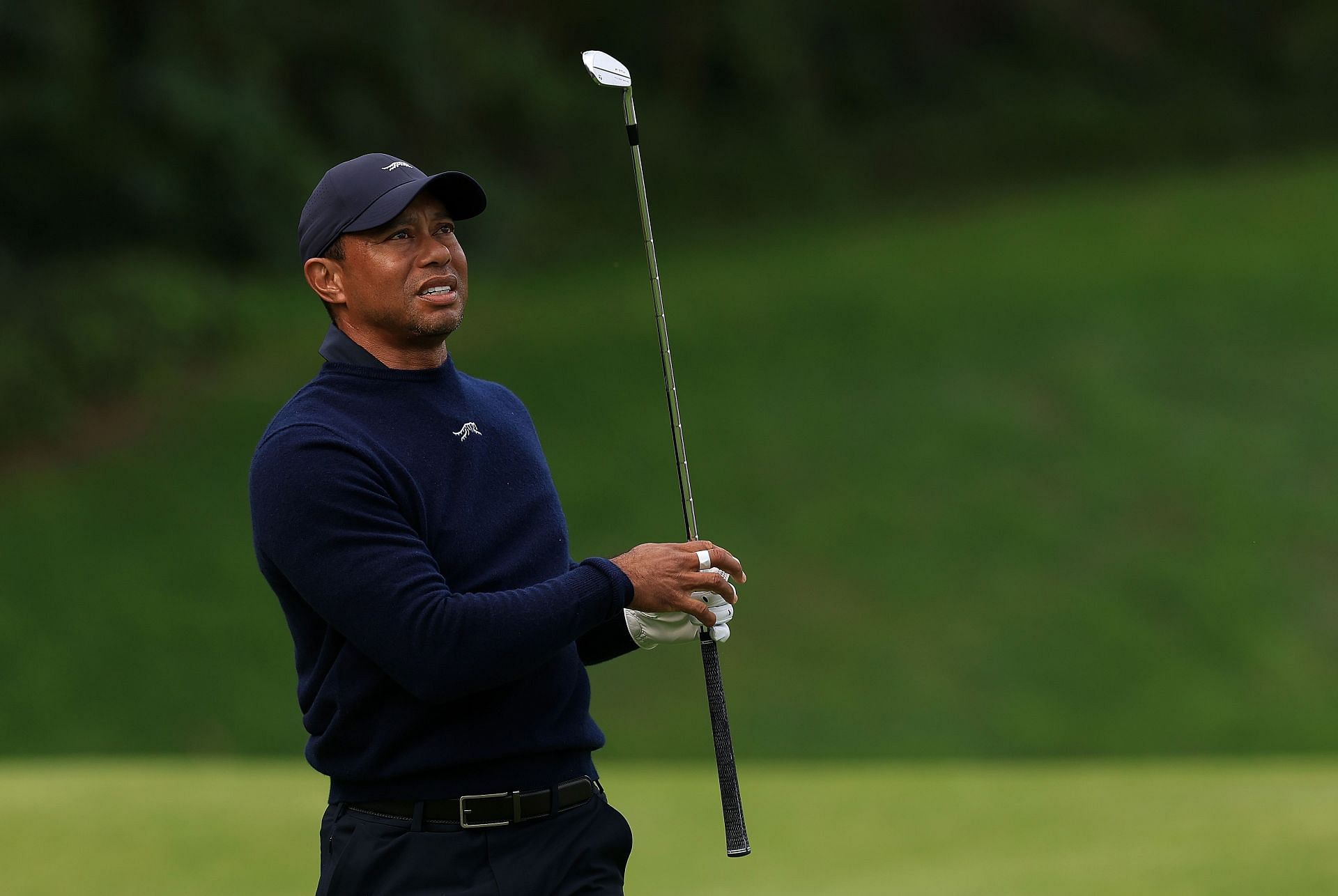 Tiger Woods during the Genesis Invitational - Round Two