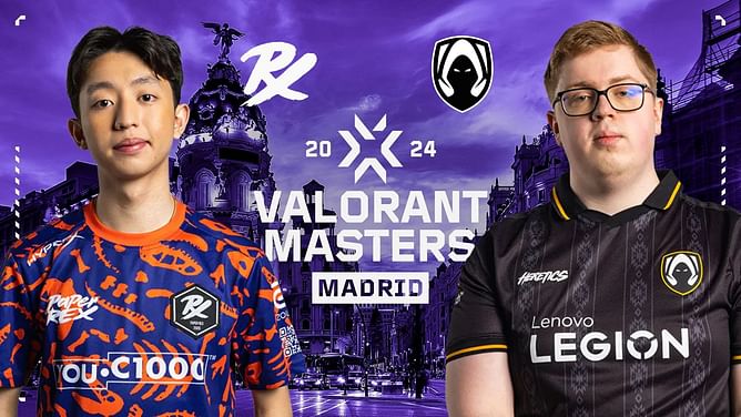 Team Heretics vs Paper Rex - VCT 2024 Masters Madrid: Prediction, livestream details, and more