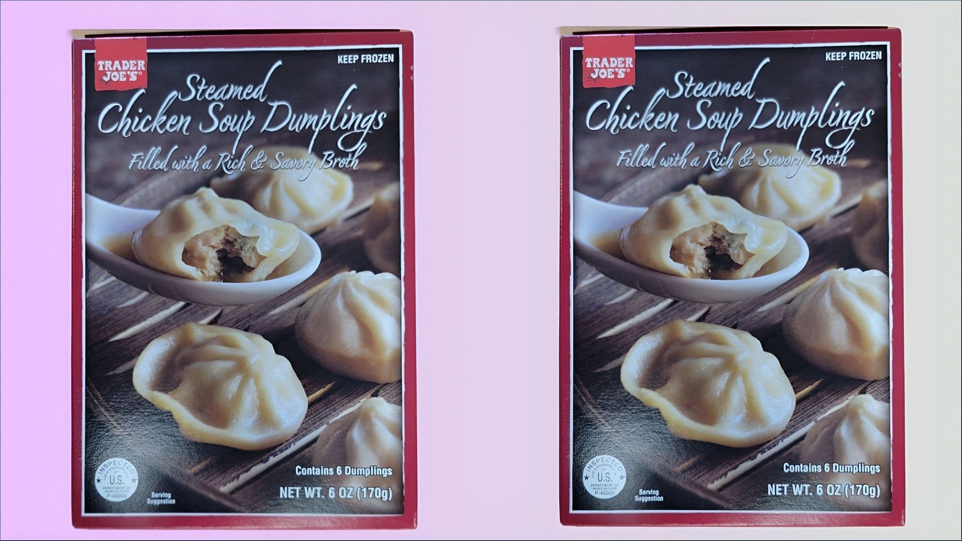 The affected Steamed Chicken Soup Dumplings were produced on December 7, 2023 (Image via FSIS)