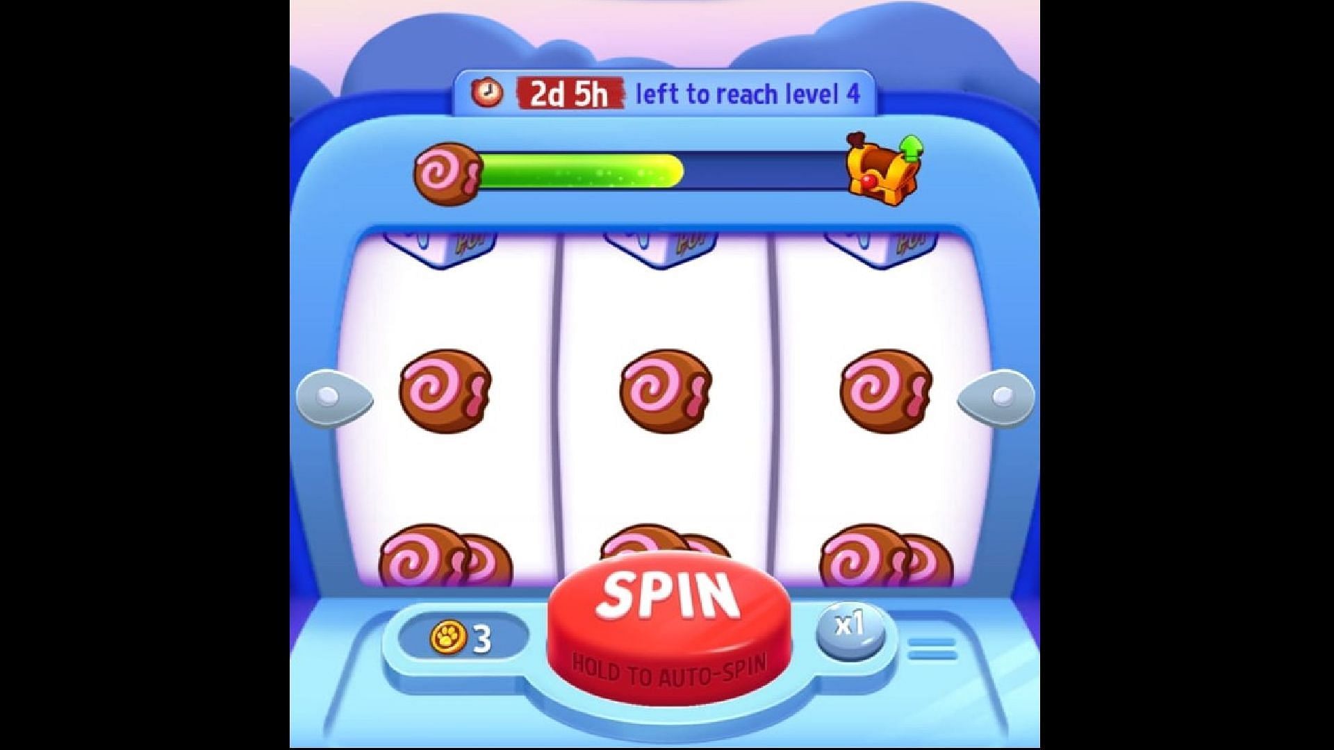 Pet Slot Machine can help you win more Cookies in Dice Dreams for free (Image via SuperPlay Ltd.)