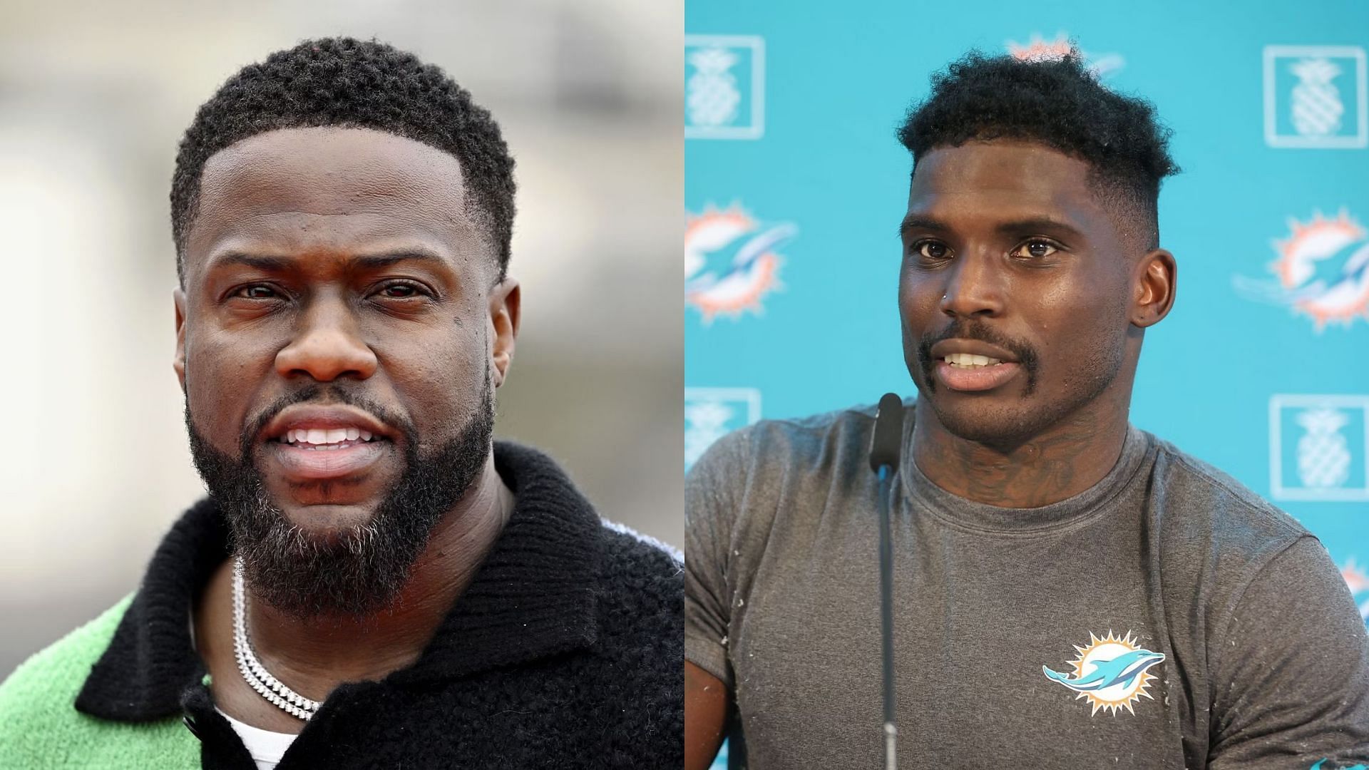 Tyreek Hill gets involved in a scuffle at Kevin Hart
