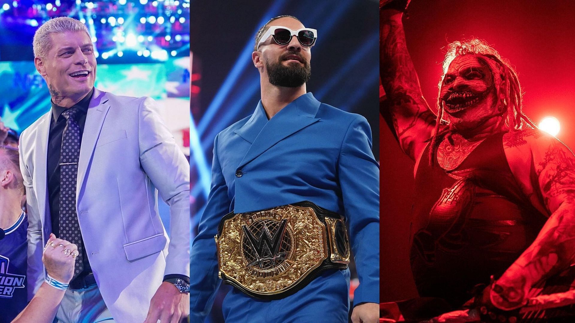 Cody Rhodes, Seth Rollins and Bray Wyatt