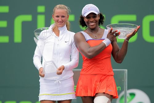 Victoria Azarenka defeated Serena Williams in the 2009 Sony Ericsson Open final