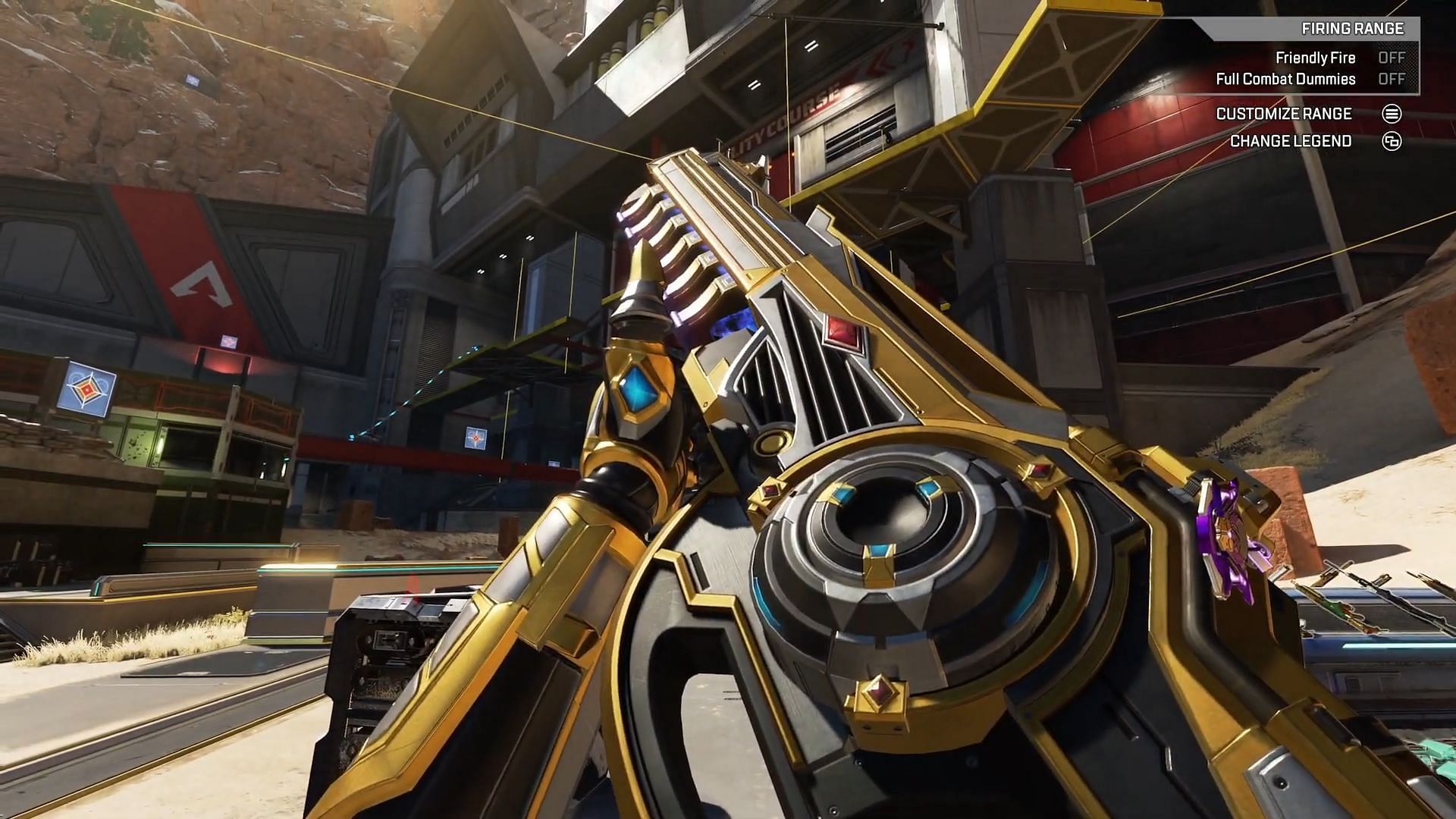 Tomb Maker Legendary Nemesis AR skin (Image via Koala Karity/YouTube, Respawn Entertainment)