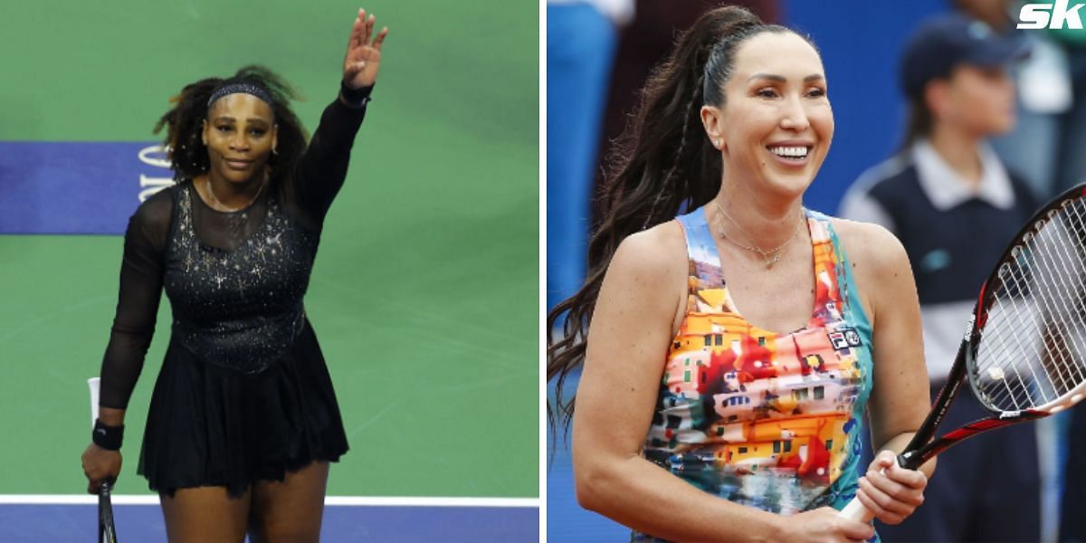 Serena Williams and Jelena Jankovic