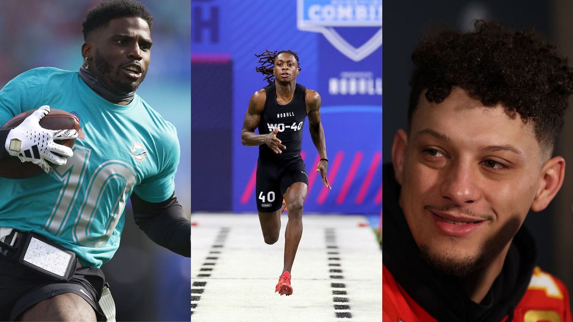 Tyreek Hill, Patrick Mahomes stunned over Xavier Worthy's record 40 ...