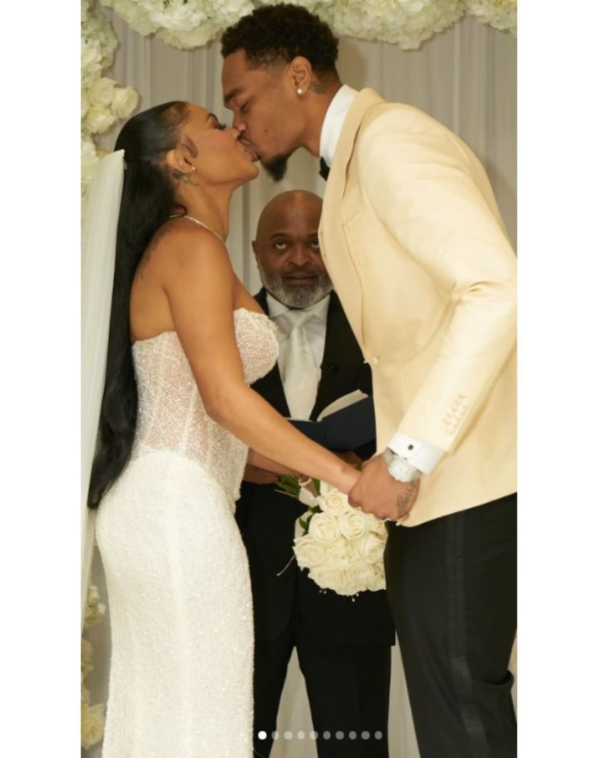 Alisah Chanel IN PHOTOS PJ Washington and newly wed wife Alisah share(02)