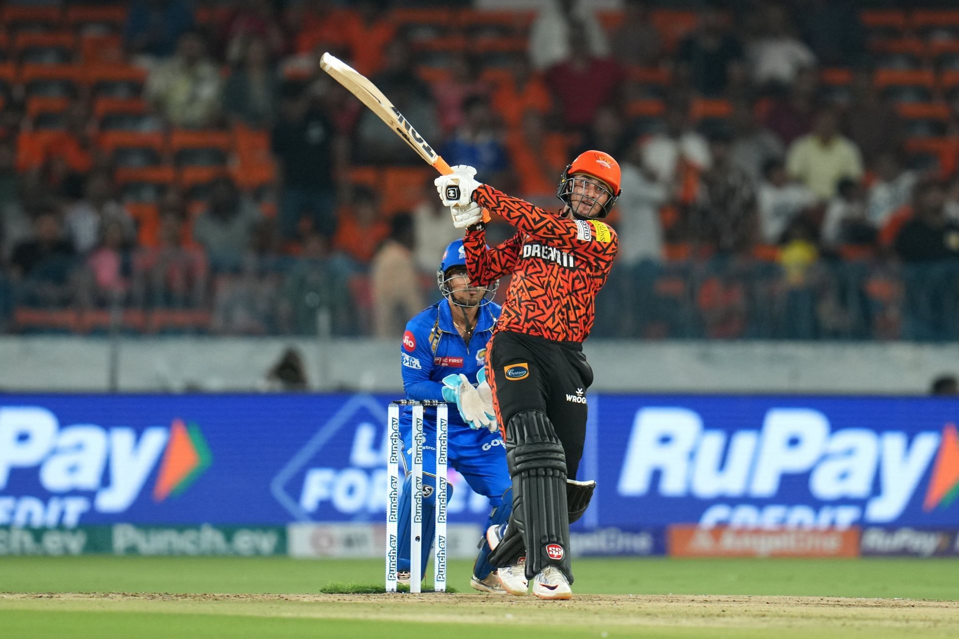 Abhishek Sharma in action (Image Courtesy: X/IPL)