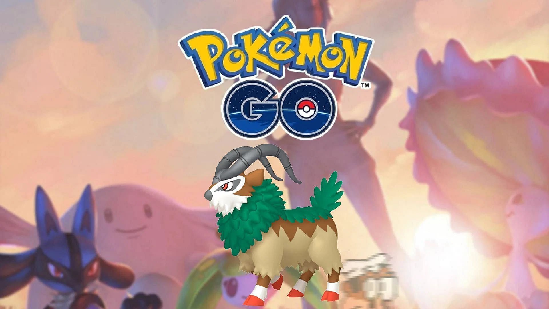 Gogoat can be a problem for Pokemon GO&#039;s Great League Water-type meta (Image via Niantic)