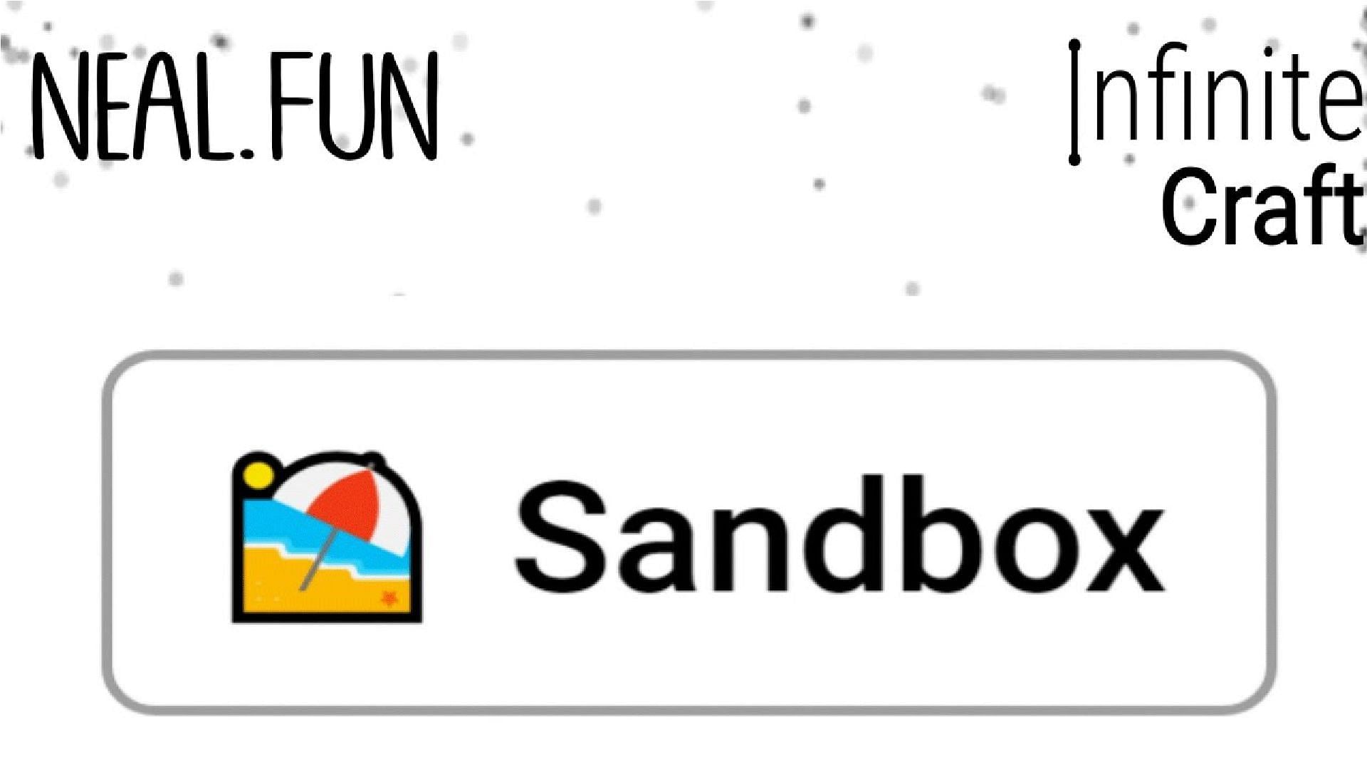 Sandbox in Infinite Craft 