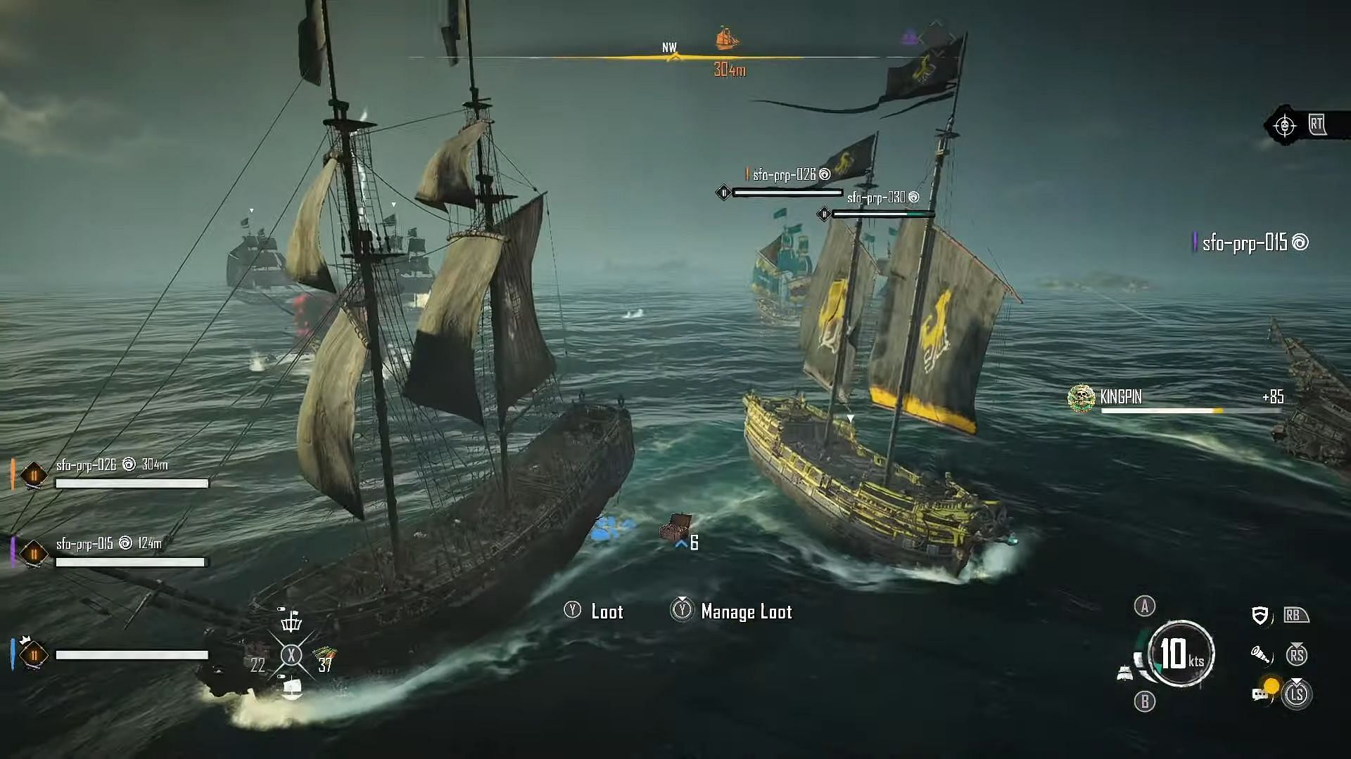 Skull and Bone boasts much more realistic naval combat (Image via Ubisoft/ Game Informer on YouTube)