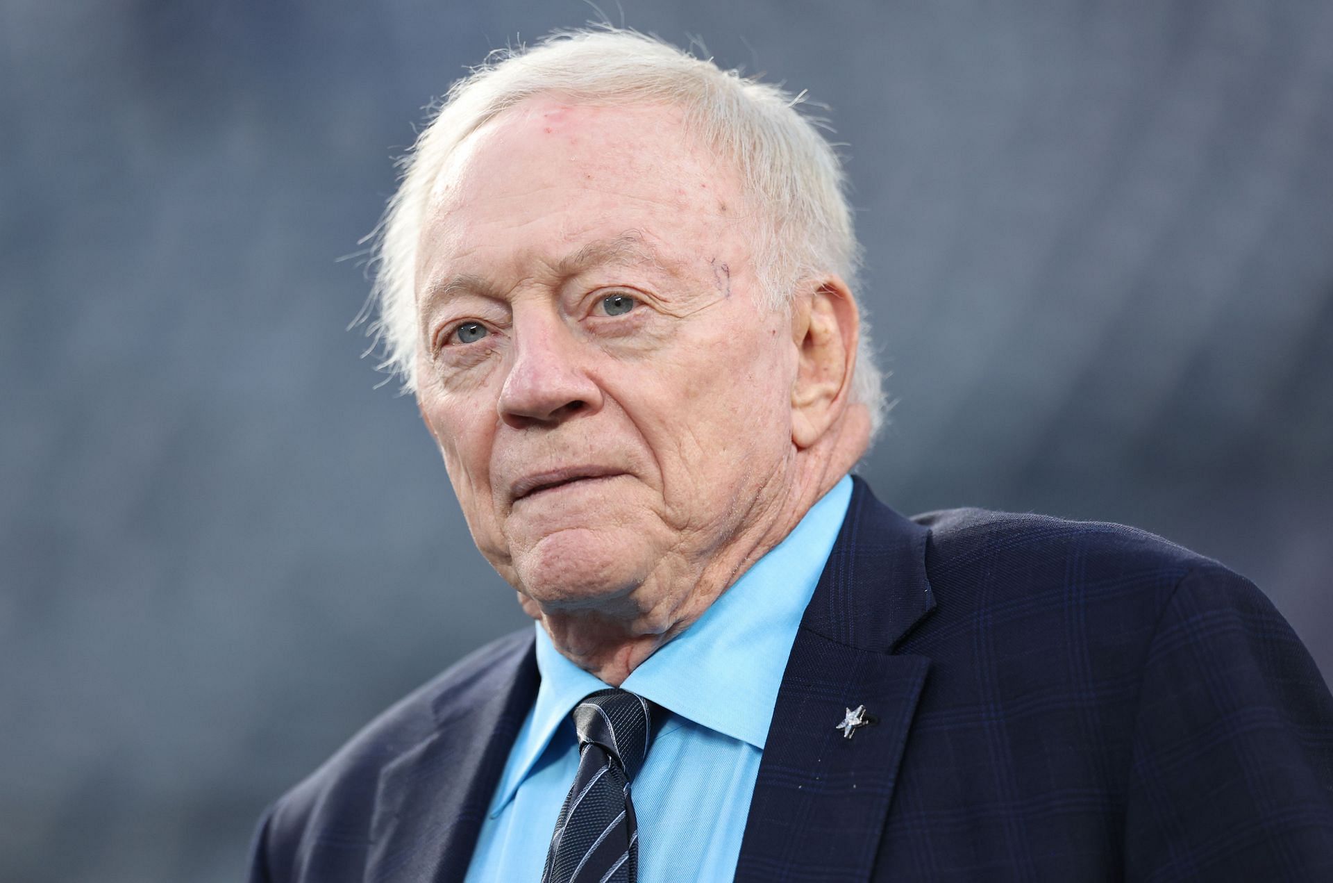 Jerry Jones at Dallas Cowboys v New York Giants