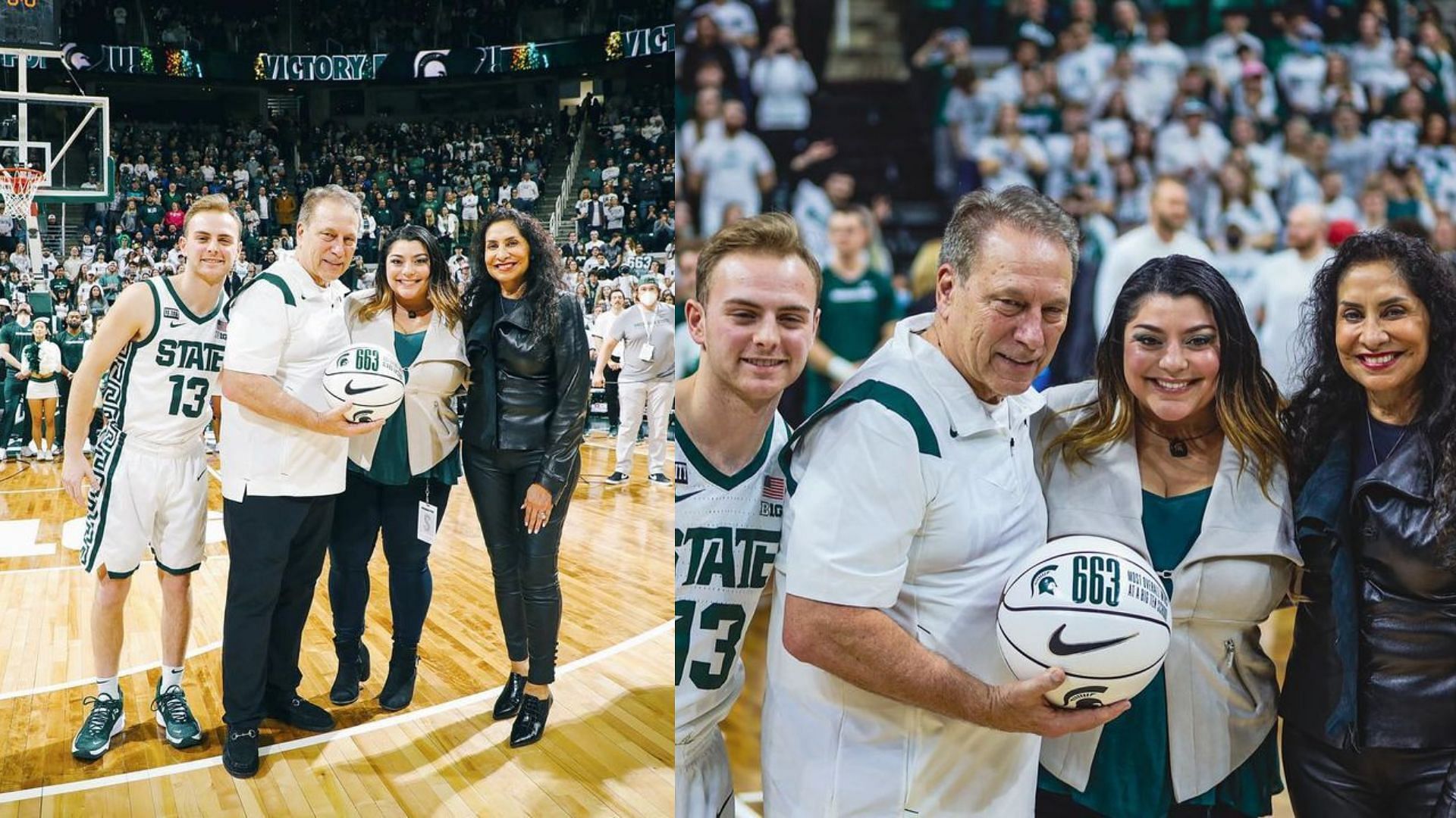 5 times Tom Izzo’s daughter Raquel turned into cheerleader for Michigan ...