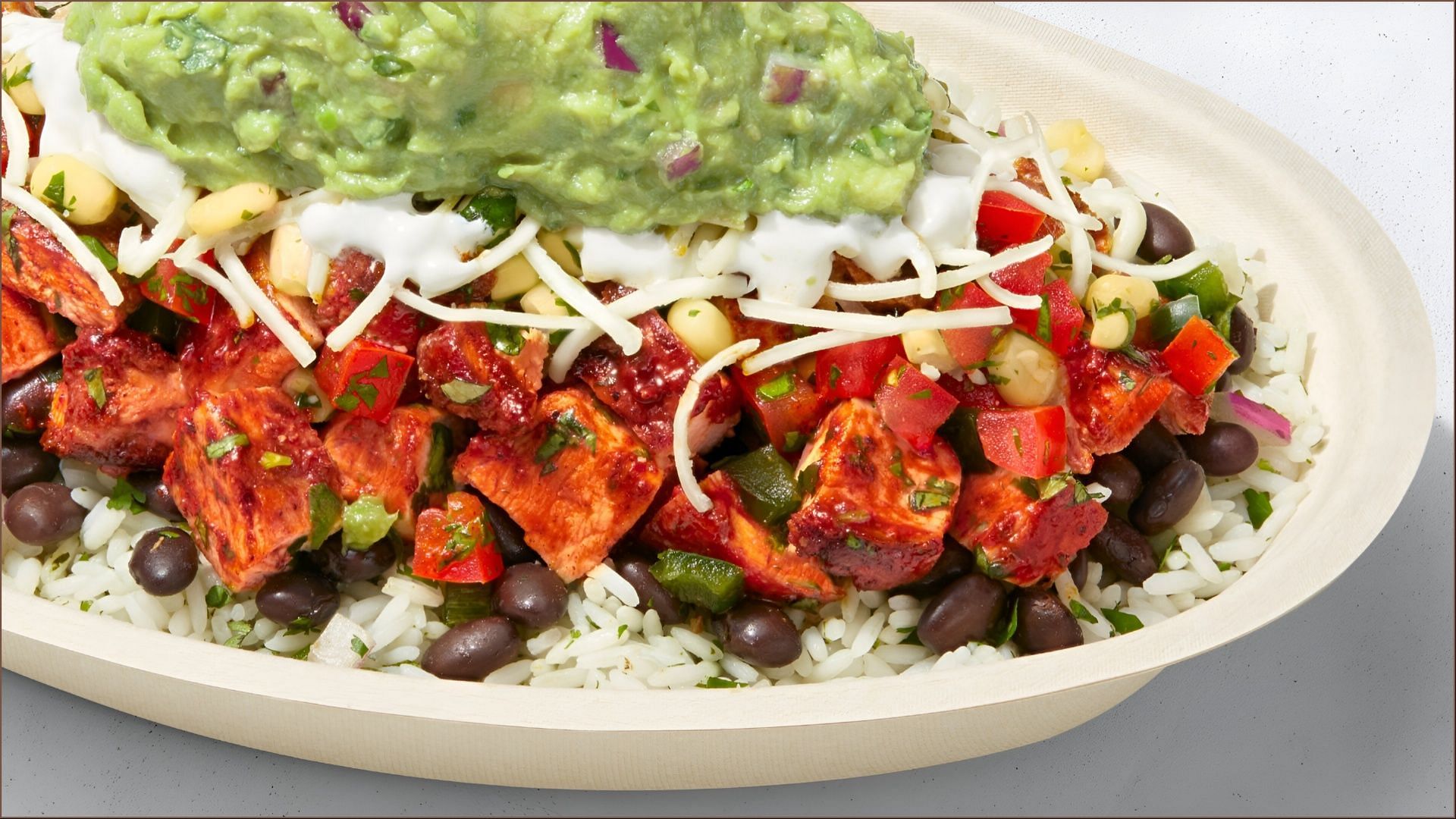 The Chicken al Pastor is available on the menu for a limited time only (Image via Chipotle)