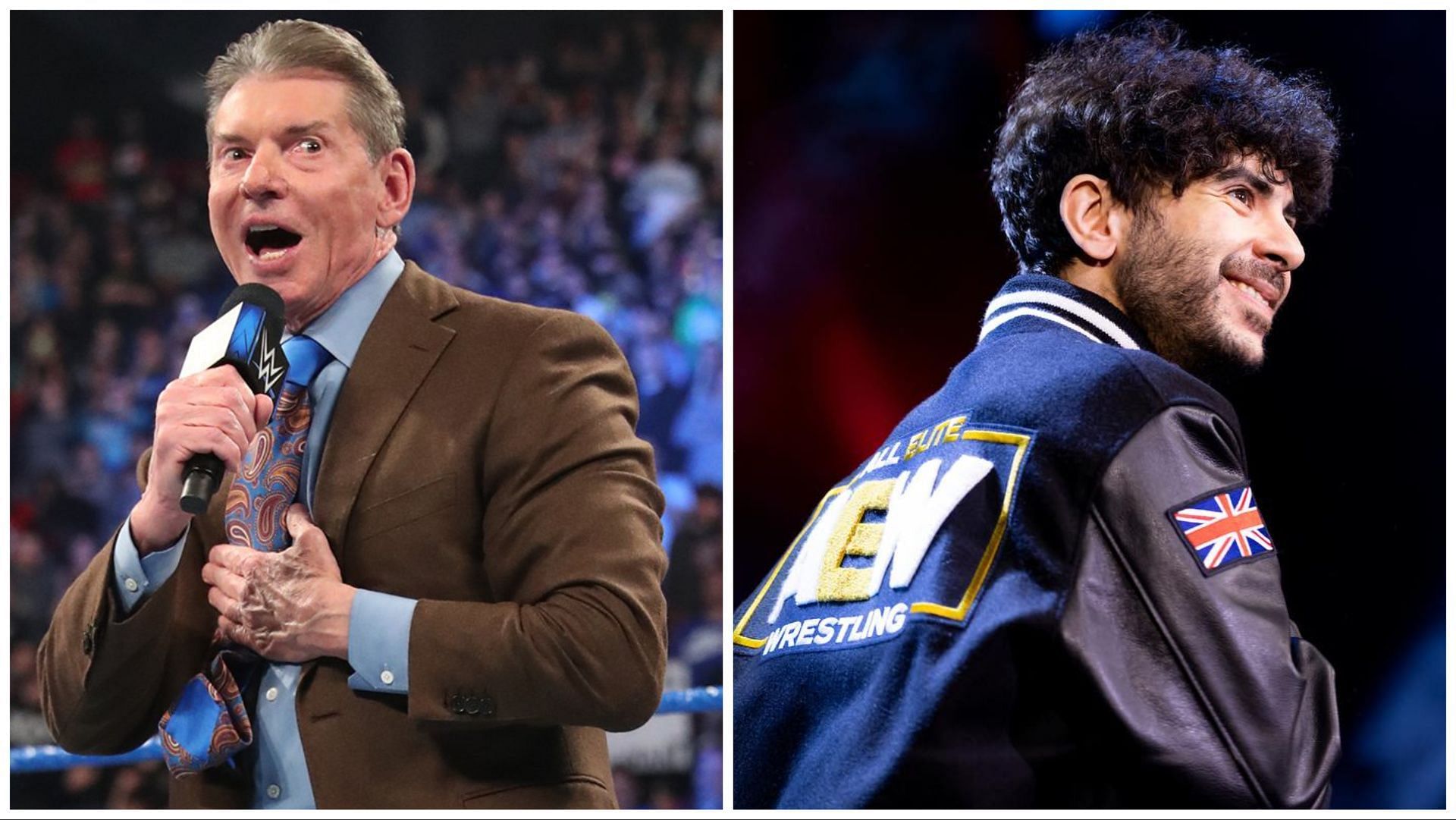 Vince McMahon appears on WWE SmackDown, Tony Khan appears at AEW Dynamite