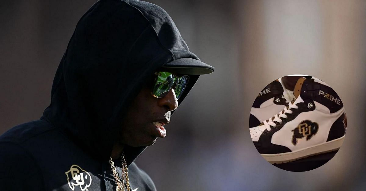 $50 million worth Deion Sanders hints at potential new business model as Coach Prime shows off fiery new sneakers - &ldquo;Lets just do a PRIME line&rdquo;