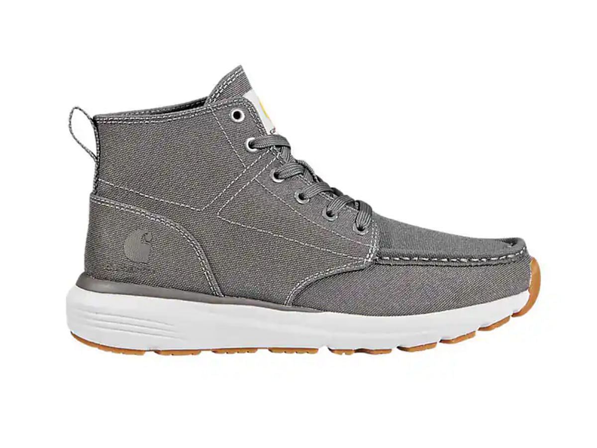 The Women&#039;s Haslett Moc Toe Canvas Chukka (Image via Carhartt)