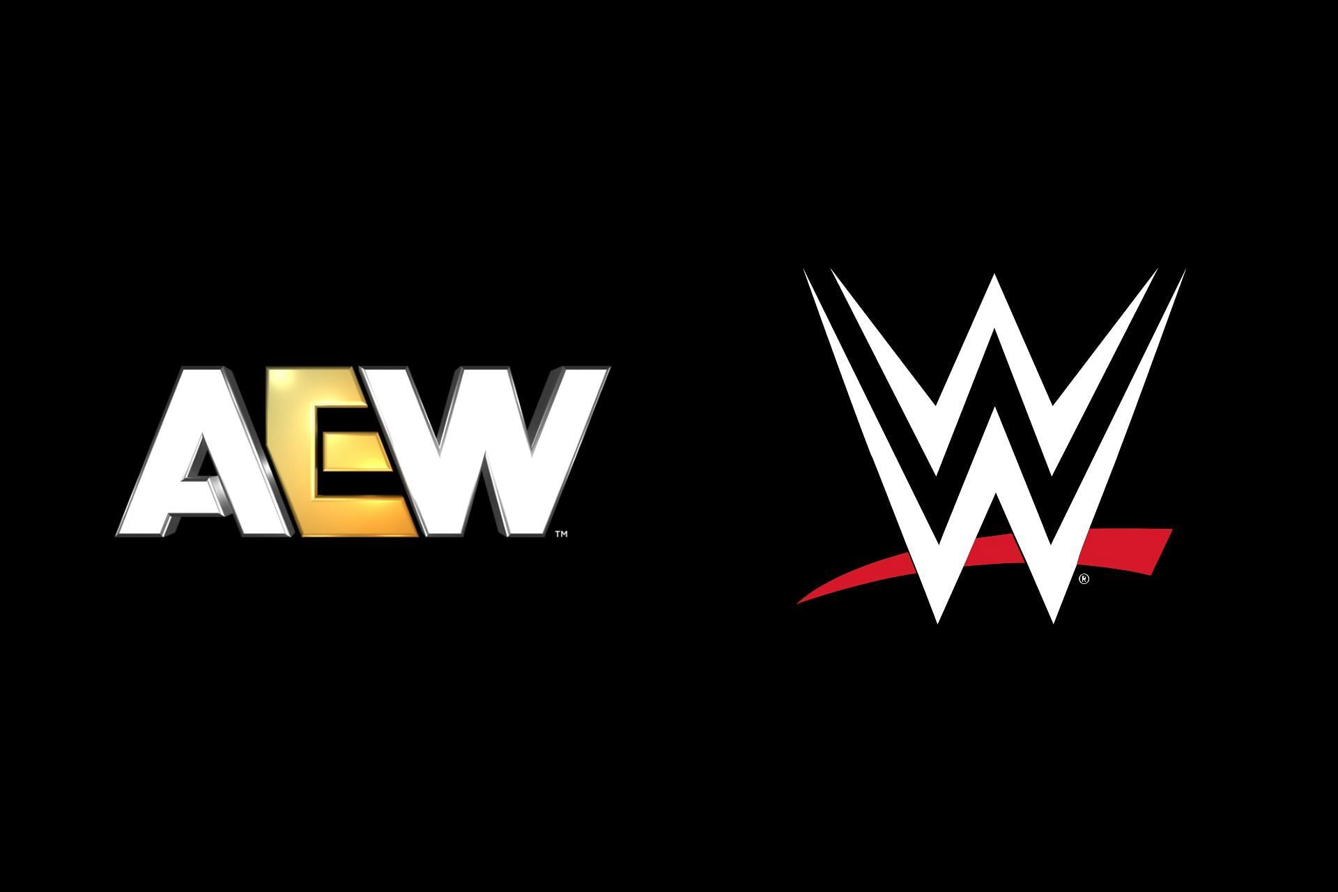 AEW has signed another former WWE talent, but not on the roster this time [Image Source: AEW Facebook and WWE.com]