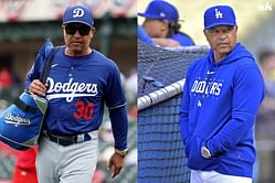 "I'm 18 and I can't move like that" - Fans stumped by Dodgers manager Dave Roberts' smooth moves during spring training