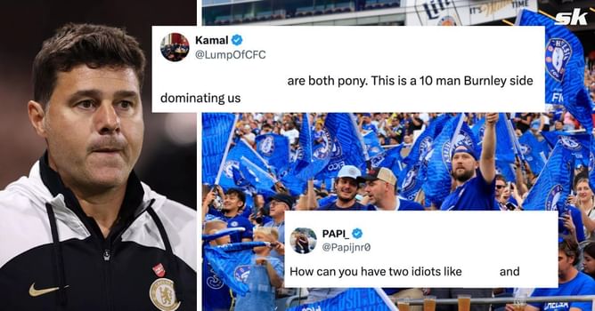“Can never come good”, “Both pony” - Chelsea fans label 2 players as ‘idiots’ after 2-2 draw with Burnley