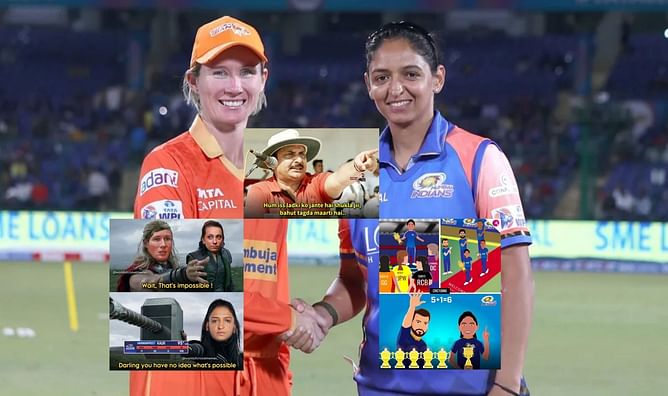 MI vs GG memes, WPL 2024: Top 10 funny memes from the latest match