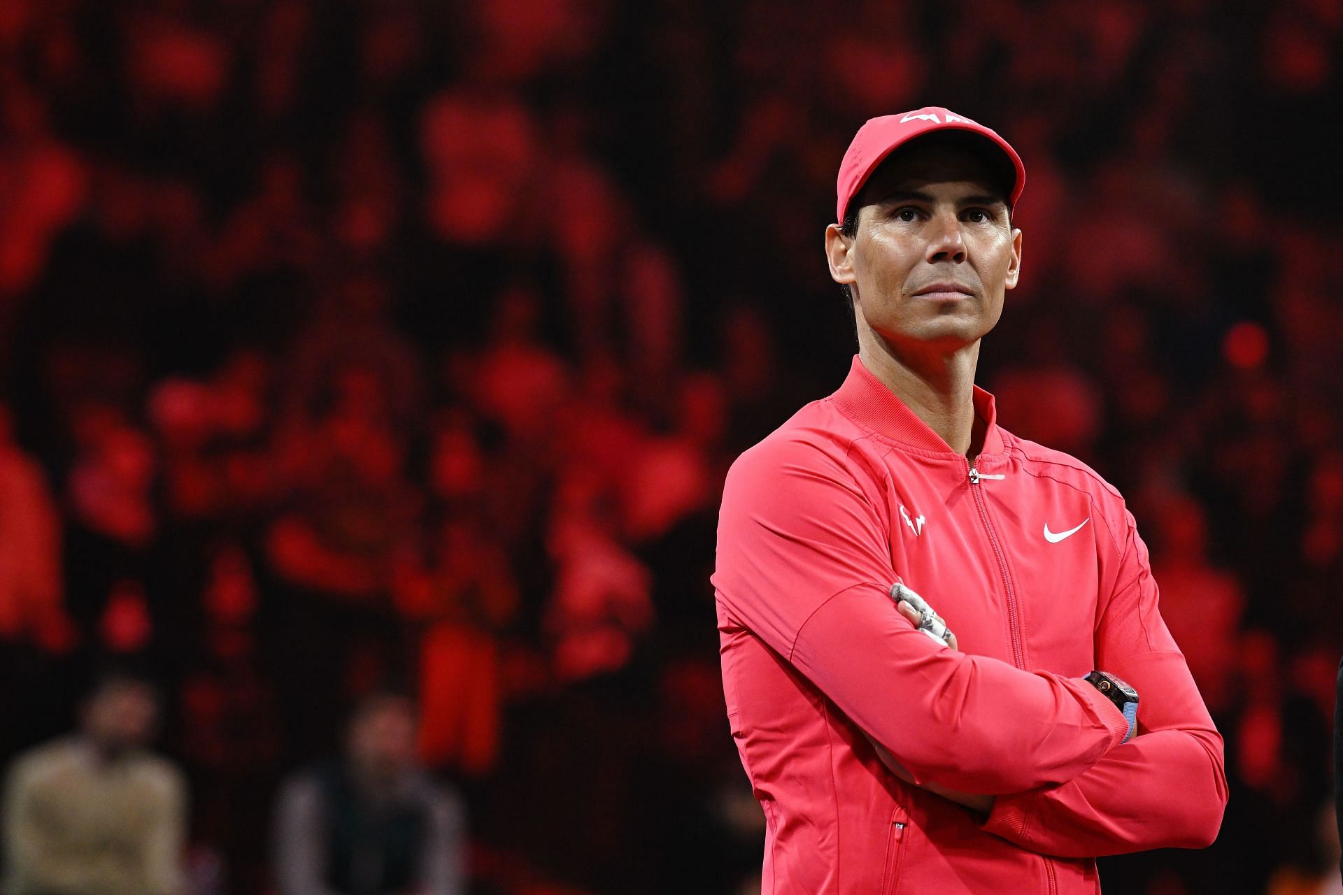 Rafael Nadal pictured at The Netflix Slam