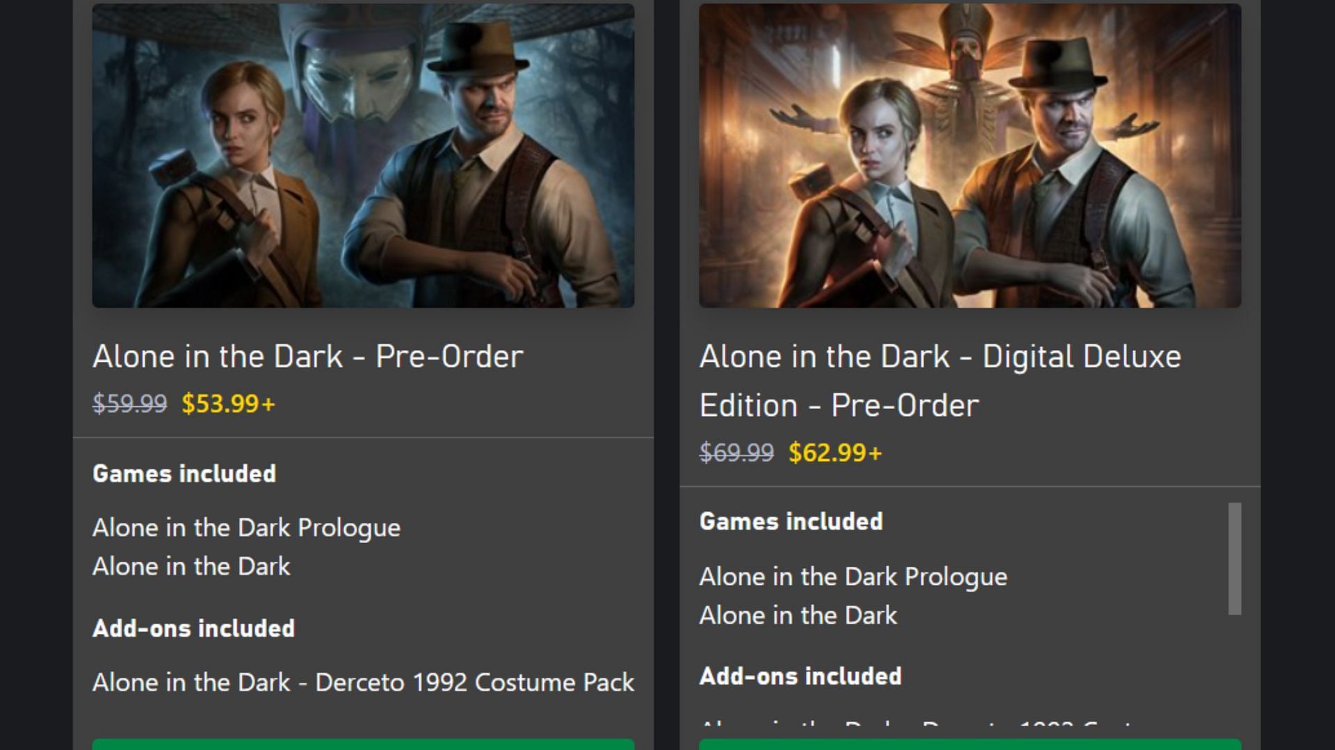 On the Xbox store, you&#039;ll find detailed descriptions of these editions (Image via Xbox Store)