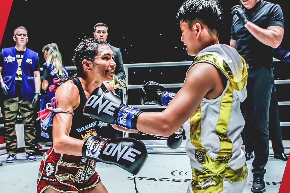 Janet Todd and Phetjeeja - Photo by ONE Championship