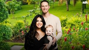 PHOTO: Astros' Josh Hader's wife Maria captures heartwarming moment of son Lucas displaying batting prowess