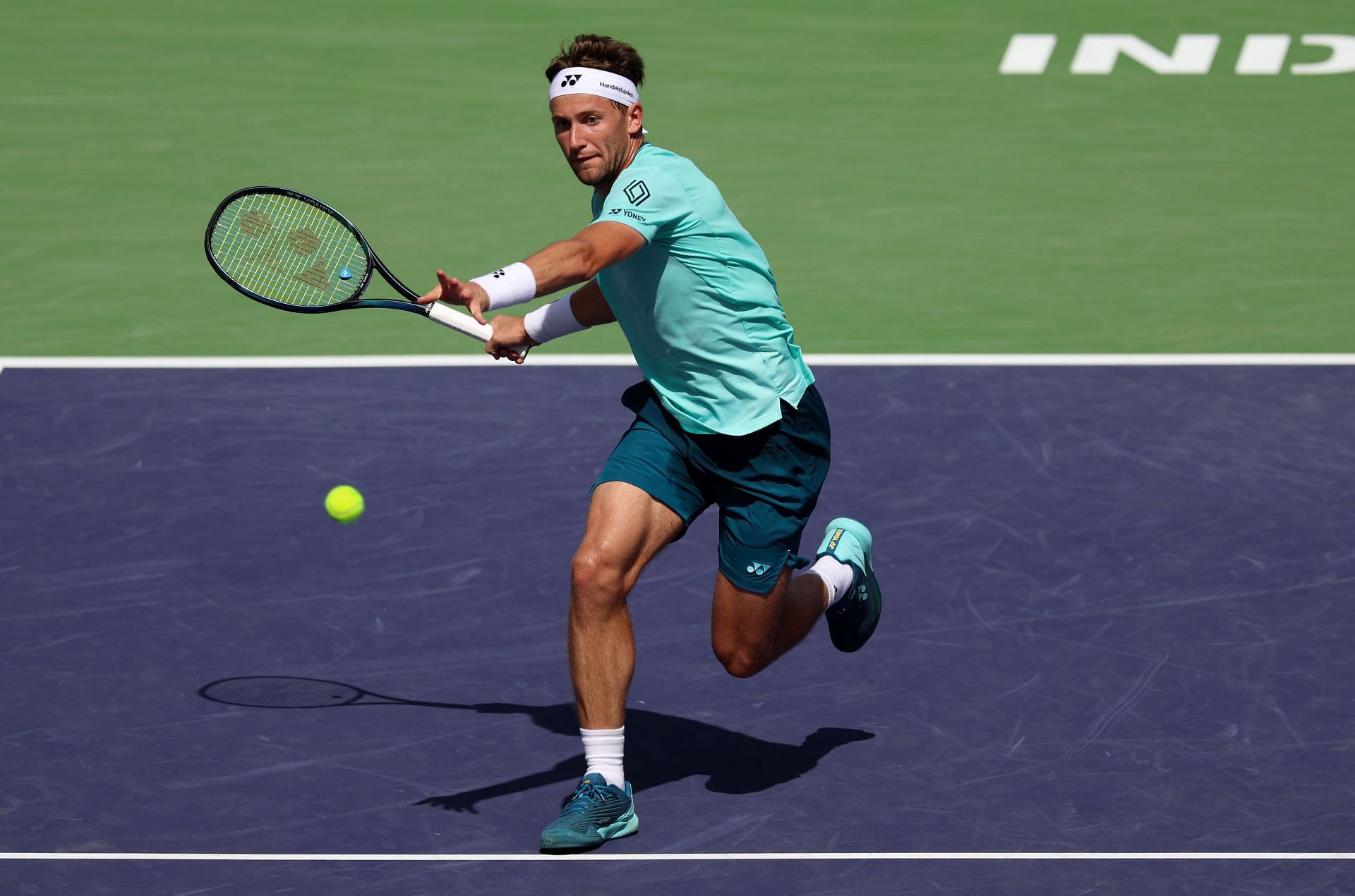 Ruud at the 2024 BNP Paribas Open.