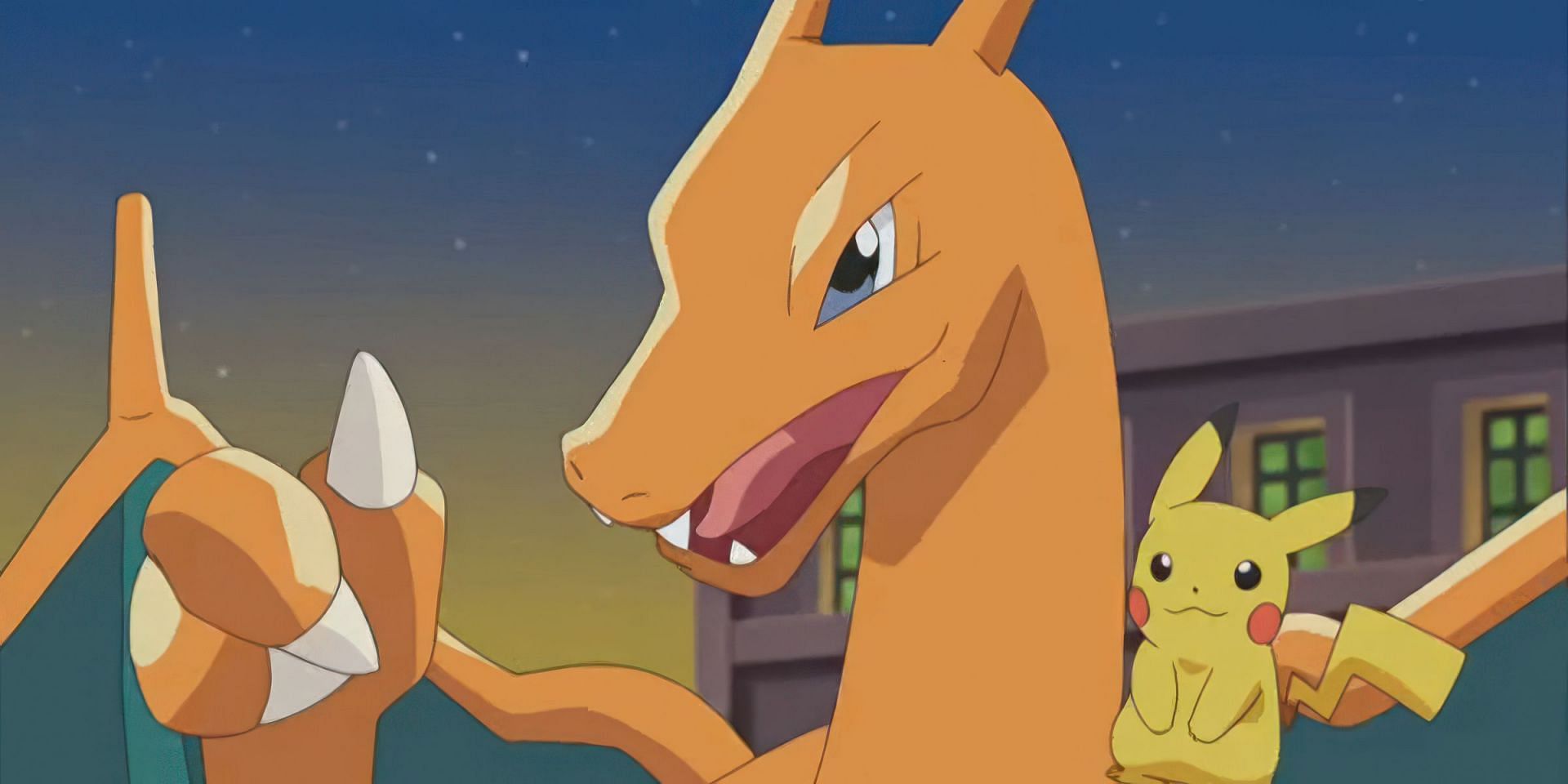 Charizard in the anime (Image via TPC)