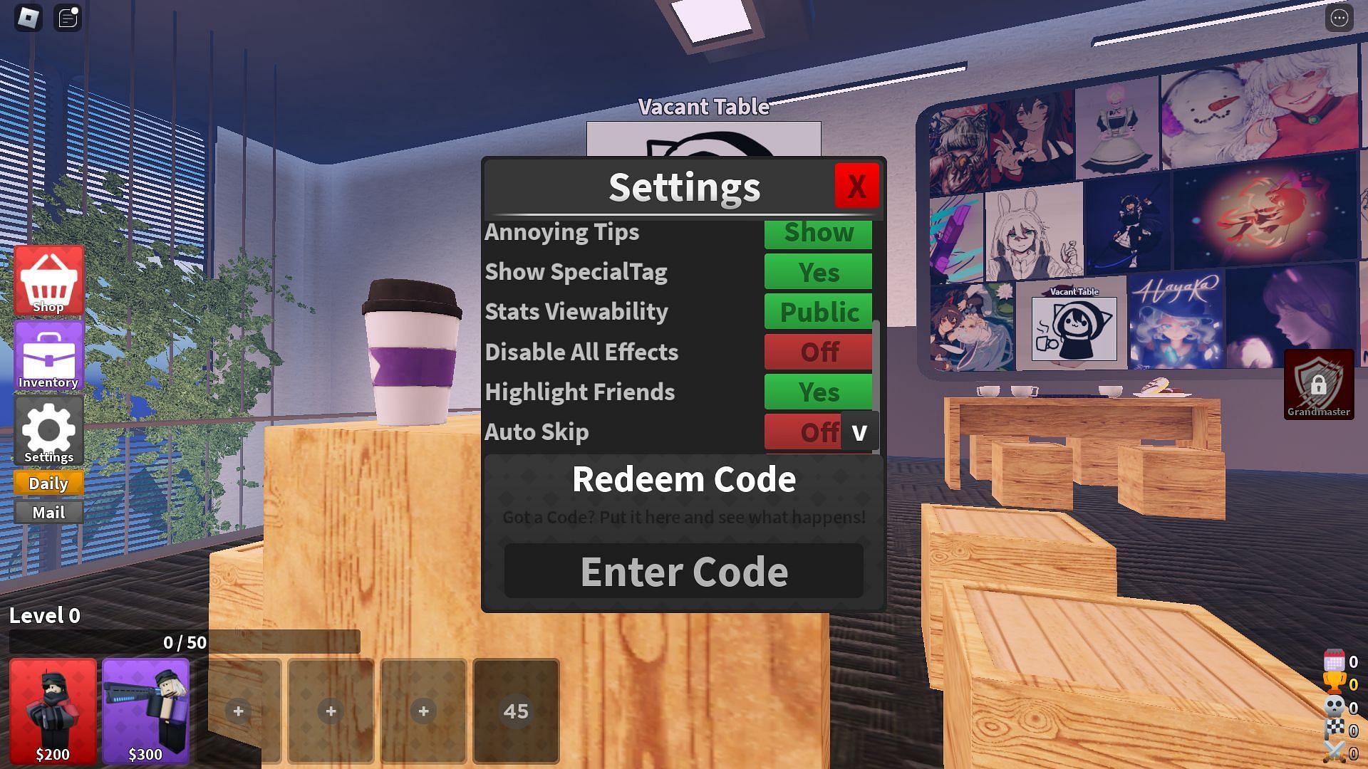 Active codes for Arena Tower Defense (Image via Roblox)