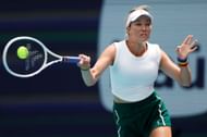 Danielle Collins at the 2024 Miami Open.