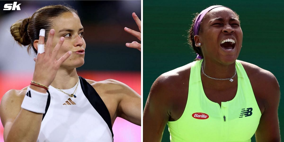 Maria Sakkari defeated Coco Gauff in 2024 Indian Wells semifinals