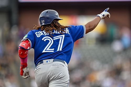 MLB the Show 24 Cover Athlete Vladimir Guerrero Jr. (Image via Getty)