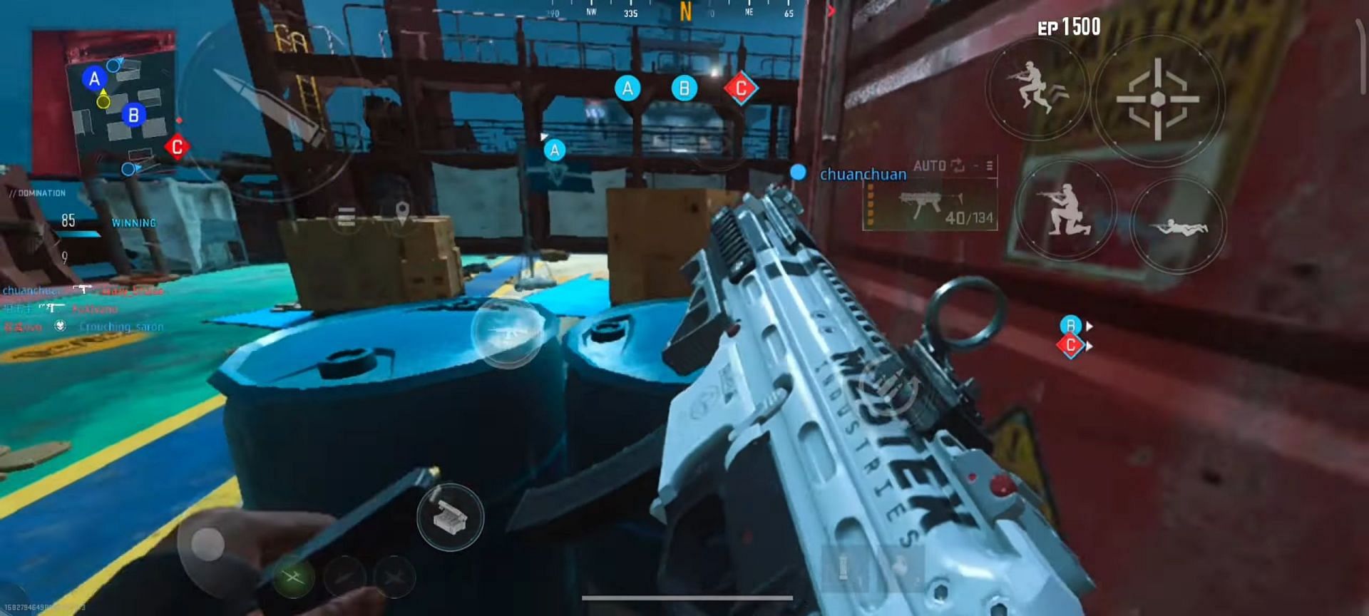 Shipment in Warzone Mobile (Image via Activision || ElectroHunk/YouTube)